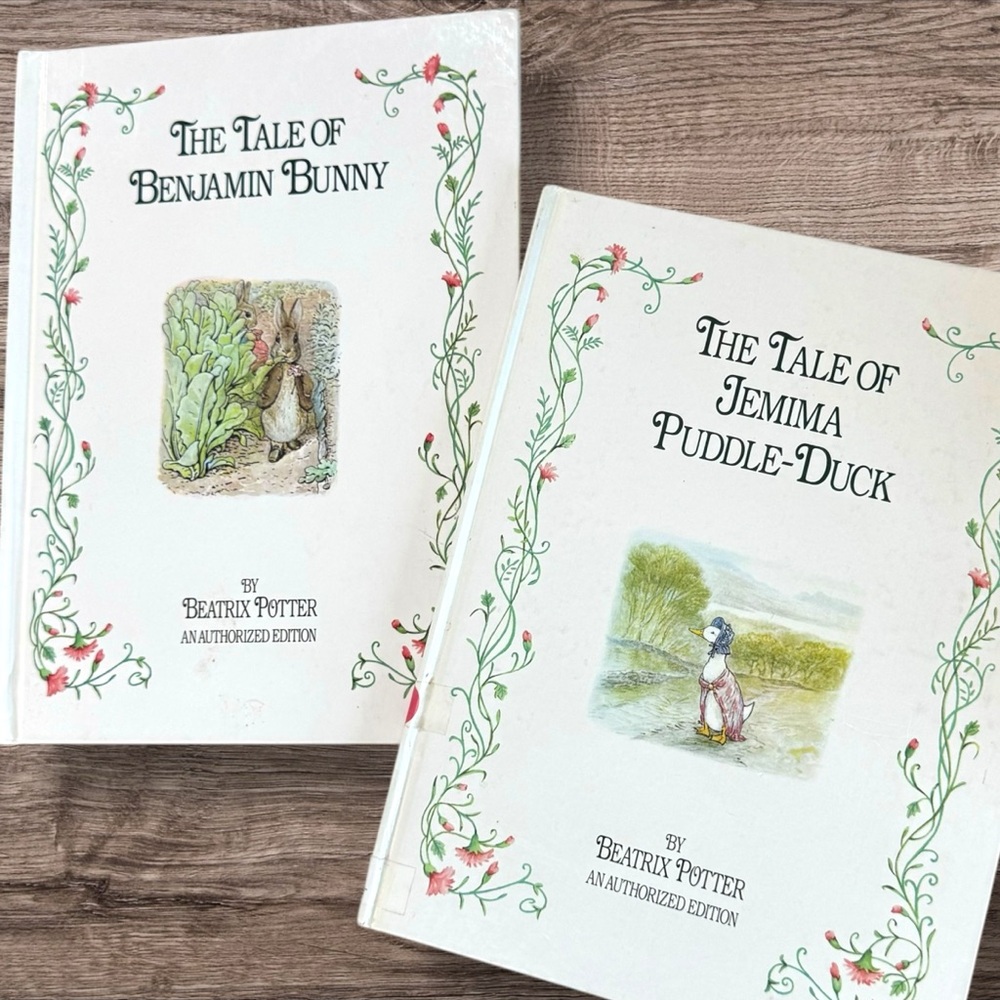 The Tale of Benjamin Bunny and Jemima Puddle-Duck Books 1992